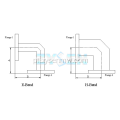 Waveguide 90 ° Mitre dobrar